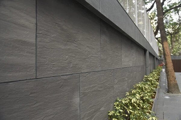 Επένδυση τοίχου Πέτρα 3D Rammed Earth Light Grey
