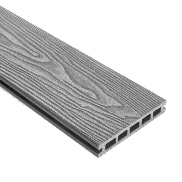 Deck WPC Δάπεδο Grey RD08 25mm