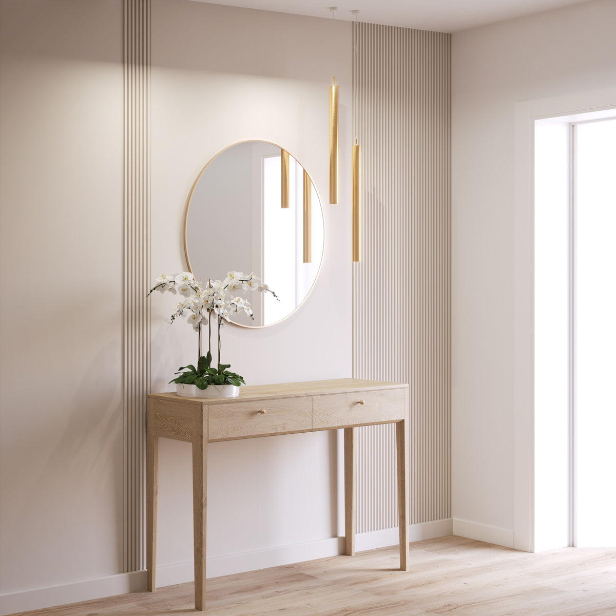 Επένδυση τοίχου Modular Satin Cream S-Line