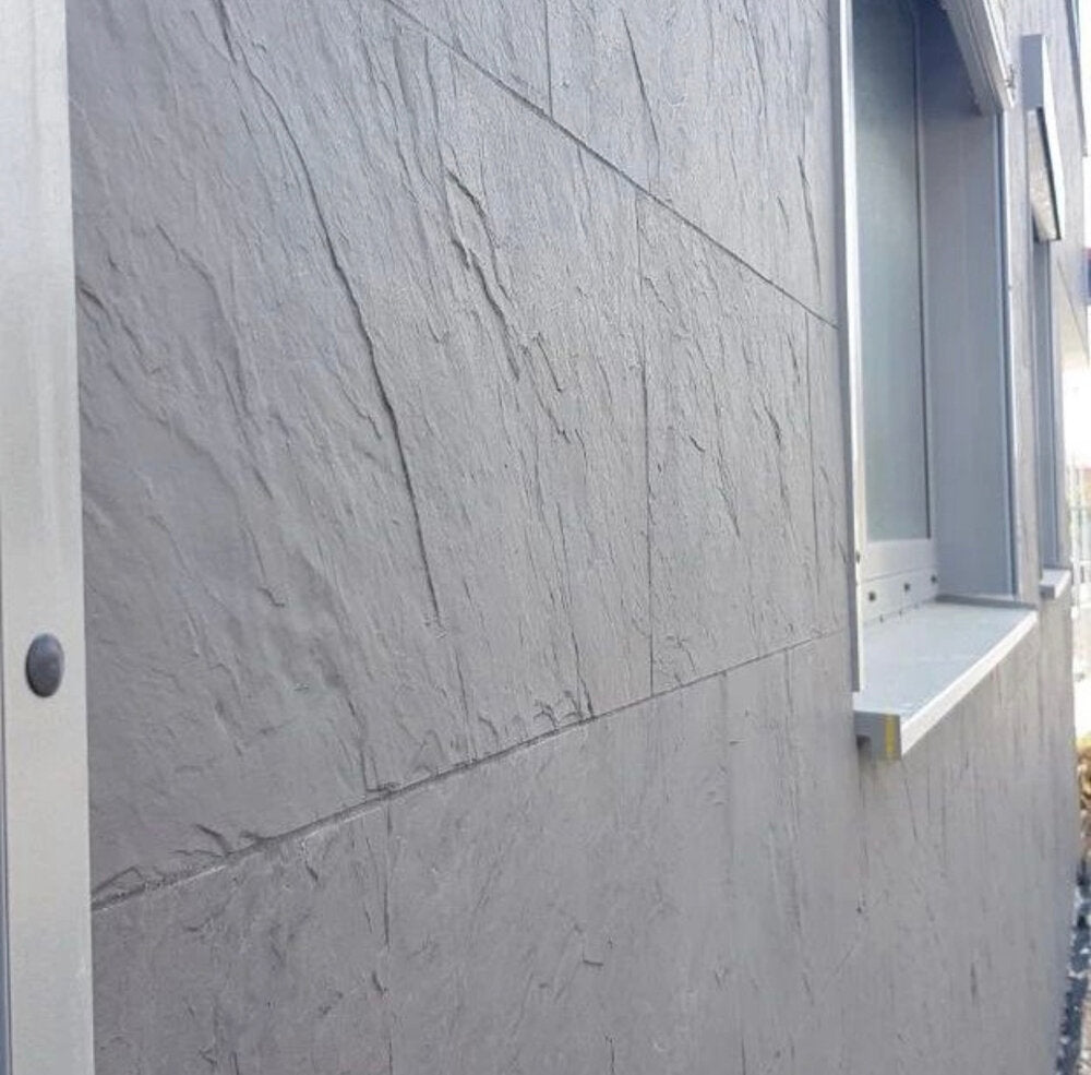 Επένδυση τοίχου Πέτρα 3D Rammed Earth Light Grey