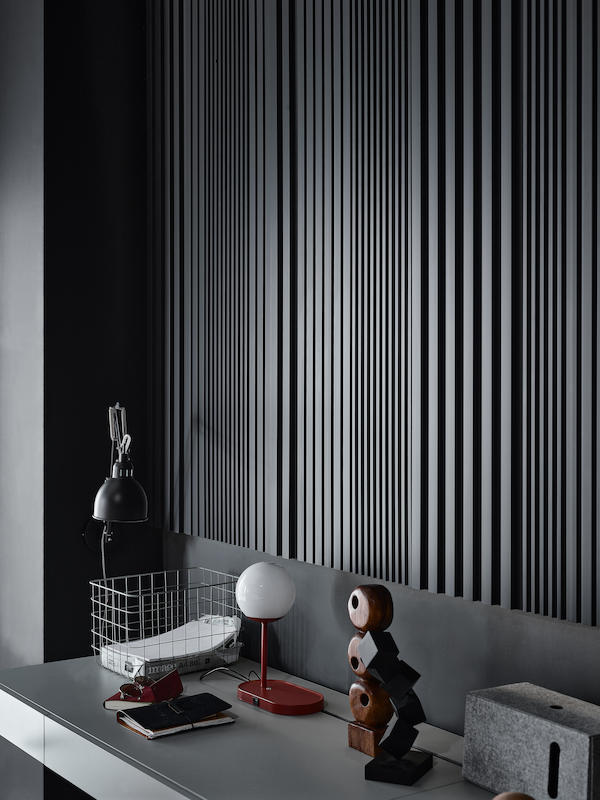 Επένδυση τοίχου 3D Wall Panel Anthracite S-Line