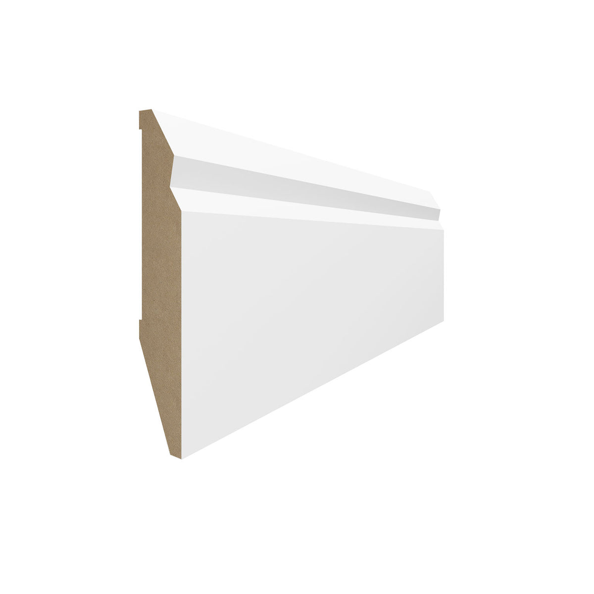 Σοβατεπί Λευκό MDF EV501