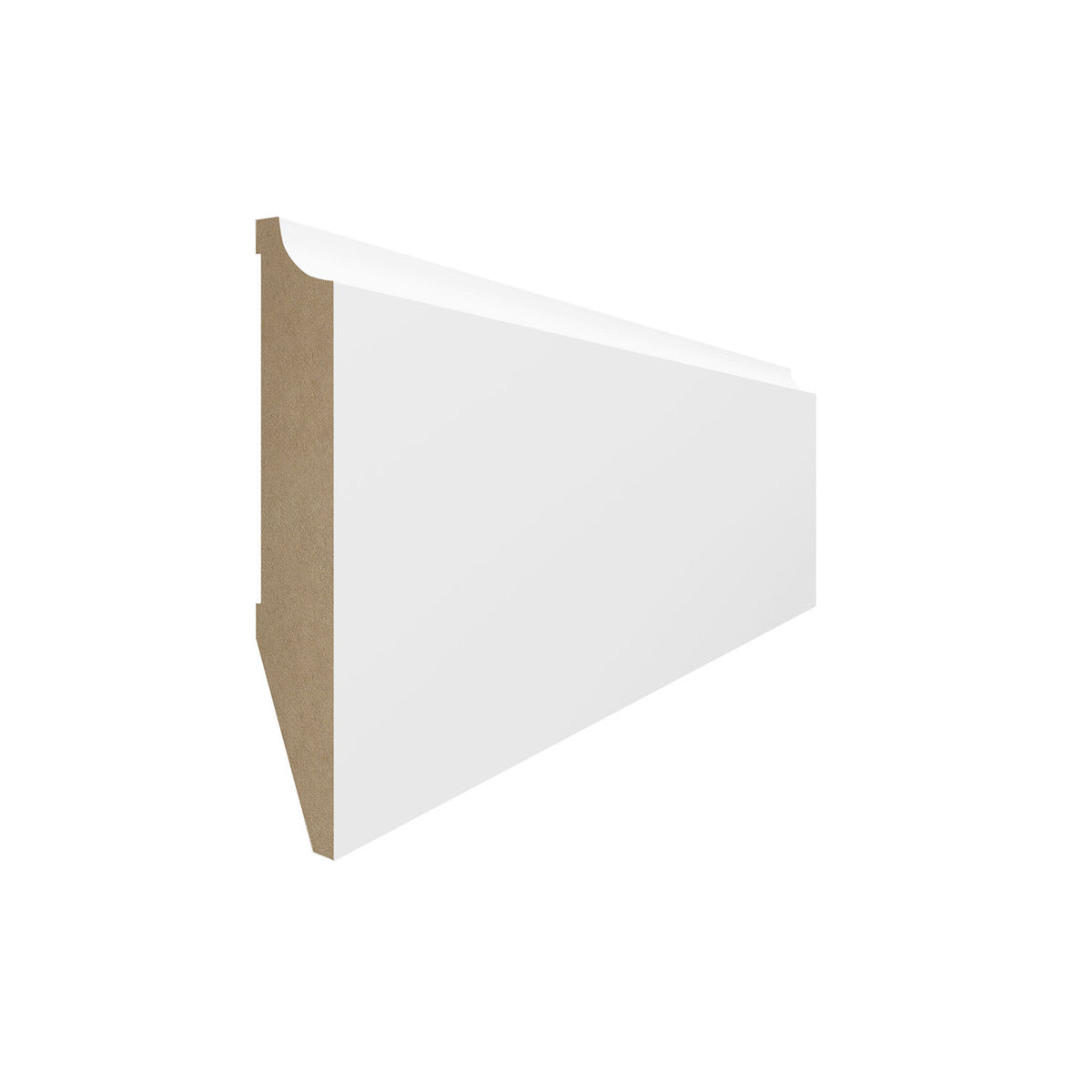 Σοβατεπί Λευκό MDF EV601