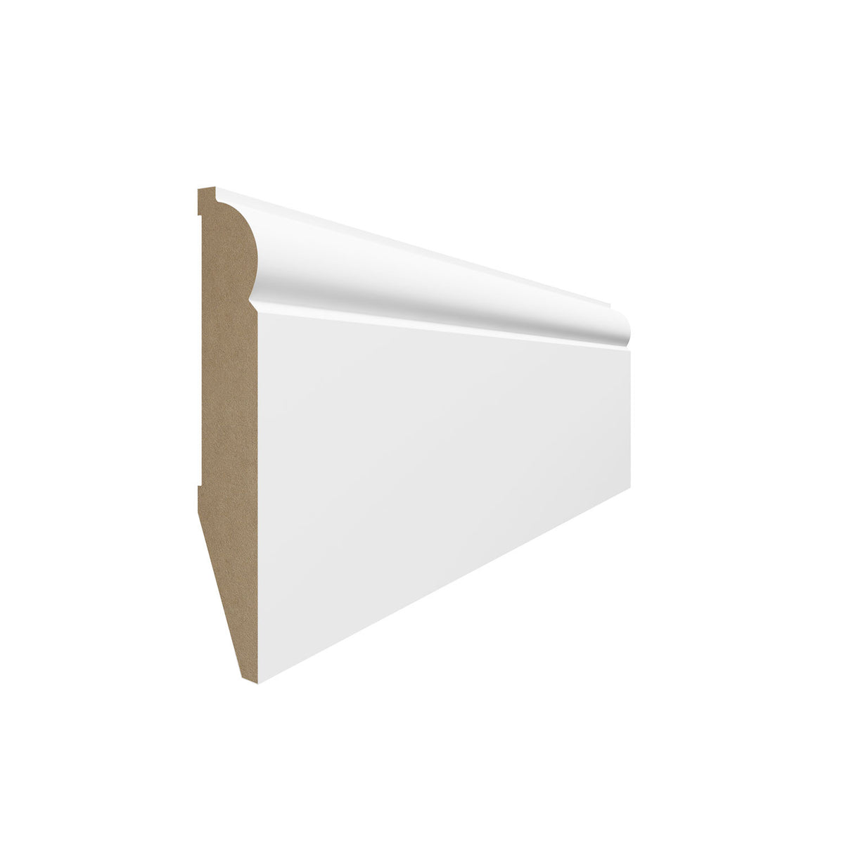 Σοβατεπί Λευκό MDF EV901